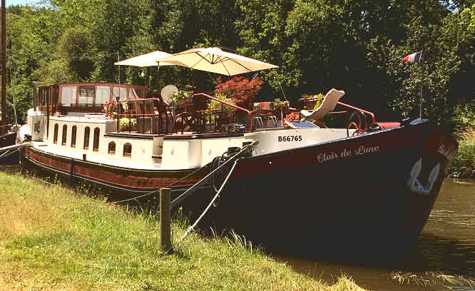 Peniche a vendre Canal du Centre