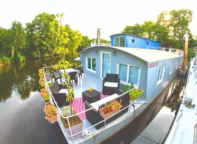 House boat 19m Paris