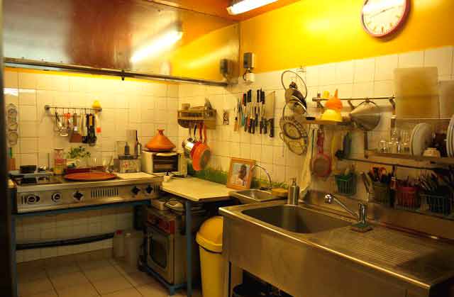 Péniche à vendre cuisine professionnelle