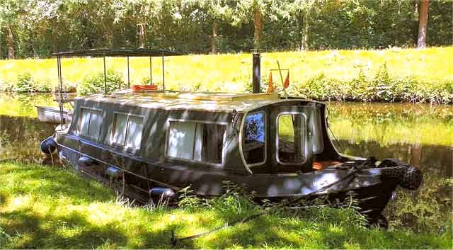 Bretagne narrow boat en vente