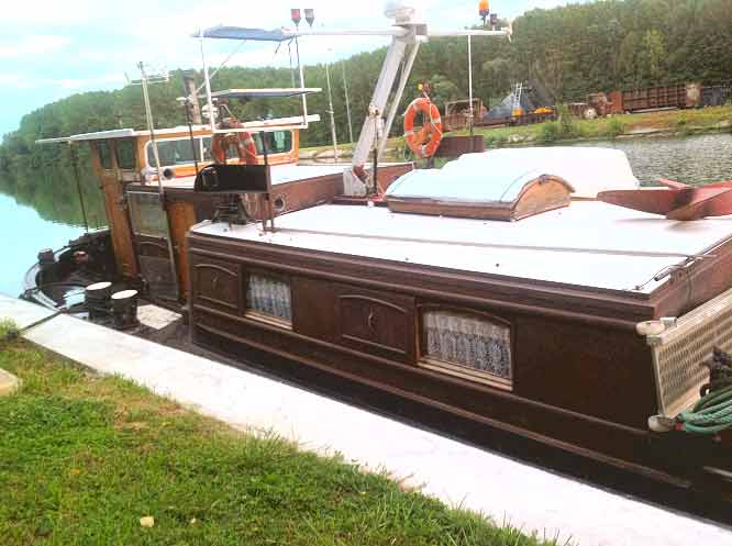 Cabine de péniche freycinet