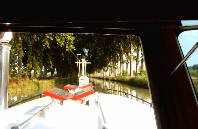 Croisiere fluviale canal du Midi