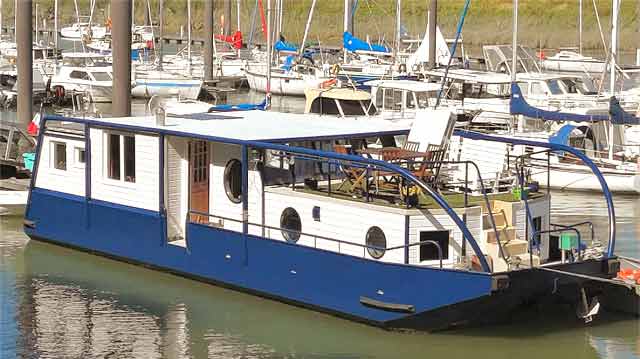 Saint Valéry sur Somme peniche fluviale en vente