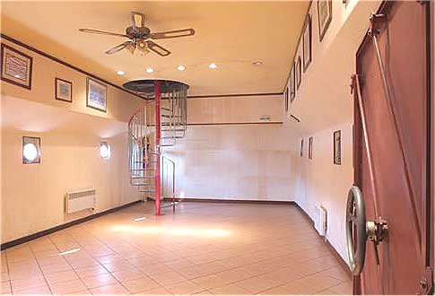 Salle bateau fluvial