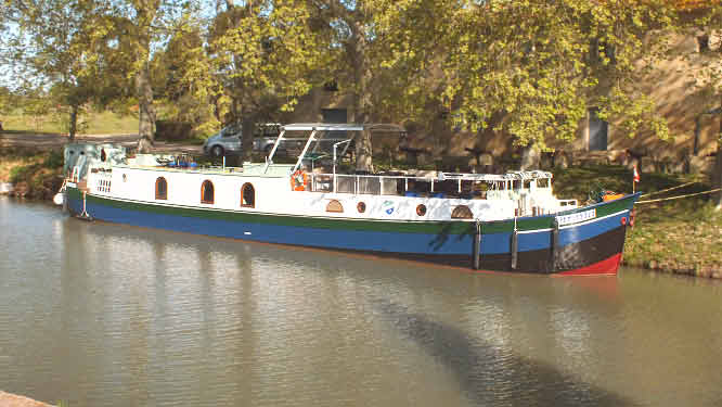 Canal Midi péniche en vente