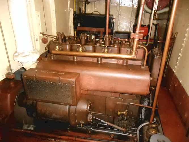 Moteur de peniche