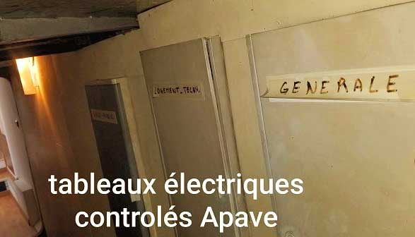 Tableau electriques Apave