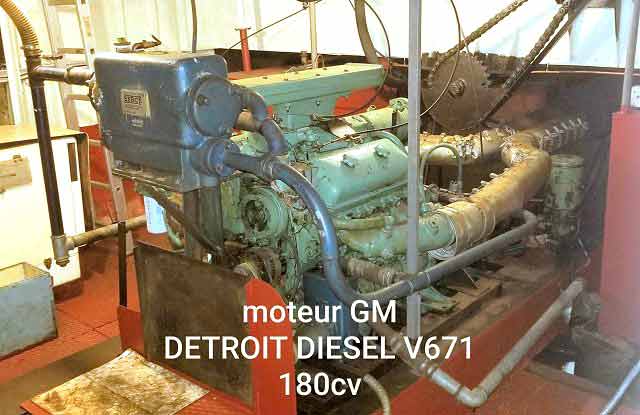 Moteur GM 180cv