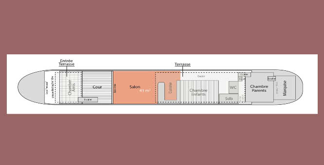 Plan peniche en vente Agde